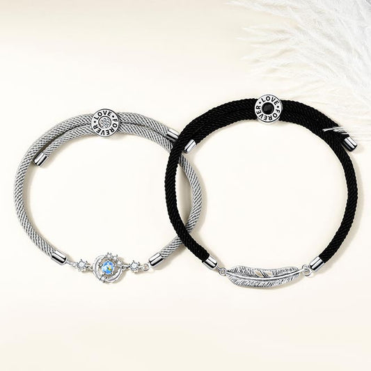 Matching Magnetic Bracelets Gift Set for Him and Her