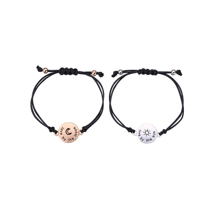 Sun and Moon Best Friends Bracelets Set for 2