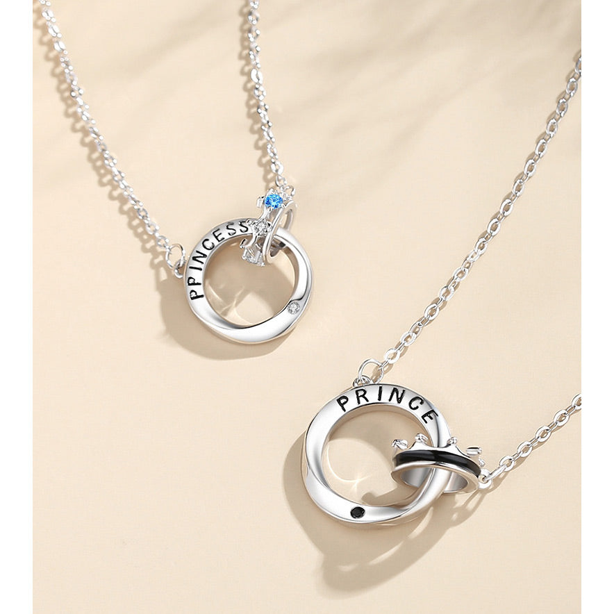 Bunny and Duck Necklaces, Interlocking Couples Necklaces – Namecoins