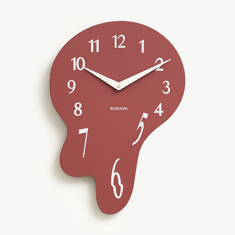 Odd Shaped Pendulum Analog Silent Wall Clock