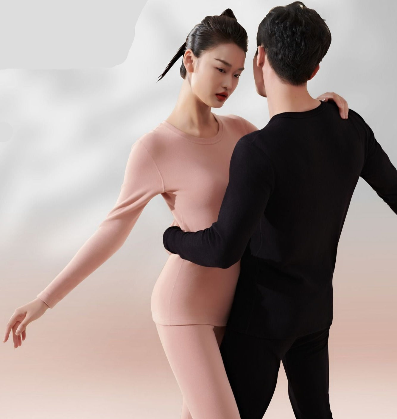 Thermal Underwear Sleepwear Set for Couples