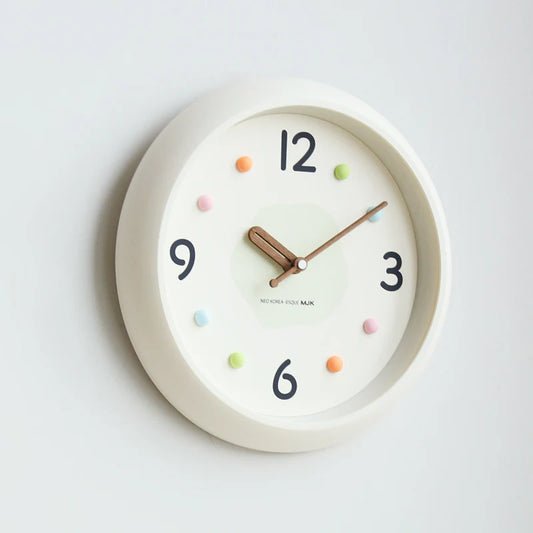 Cute Minimalist Wall Décor Silent Clock – Charming & Functional Design
