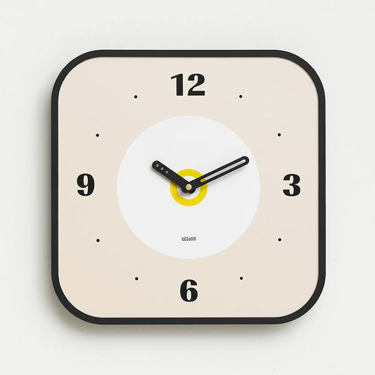 Gullei Silent Wall Clock - Contemporary Design, Eco-Friendly