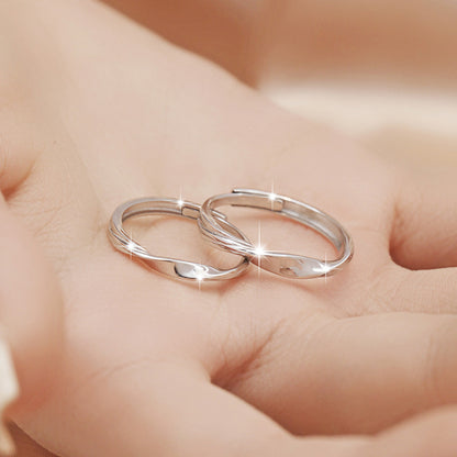 Mobius Marriage Rings for Men and Women