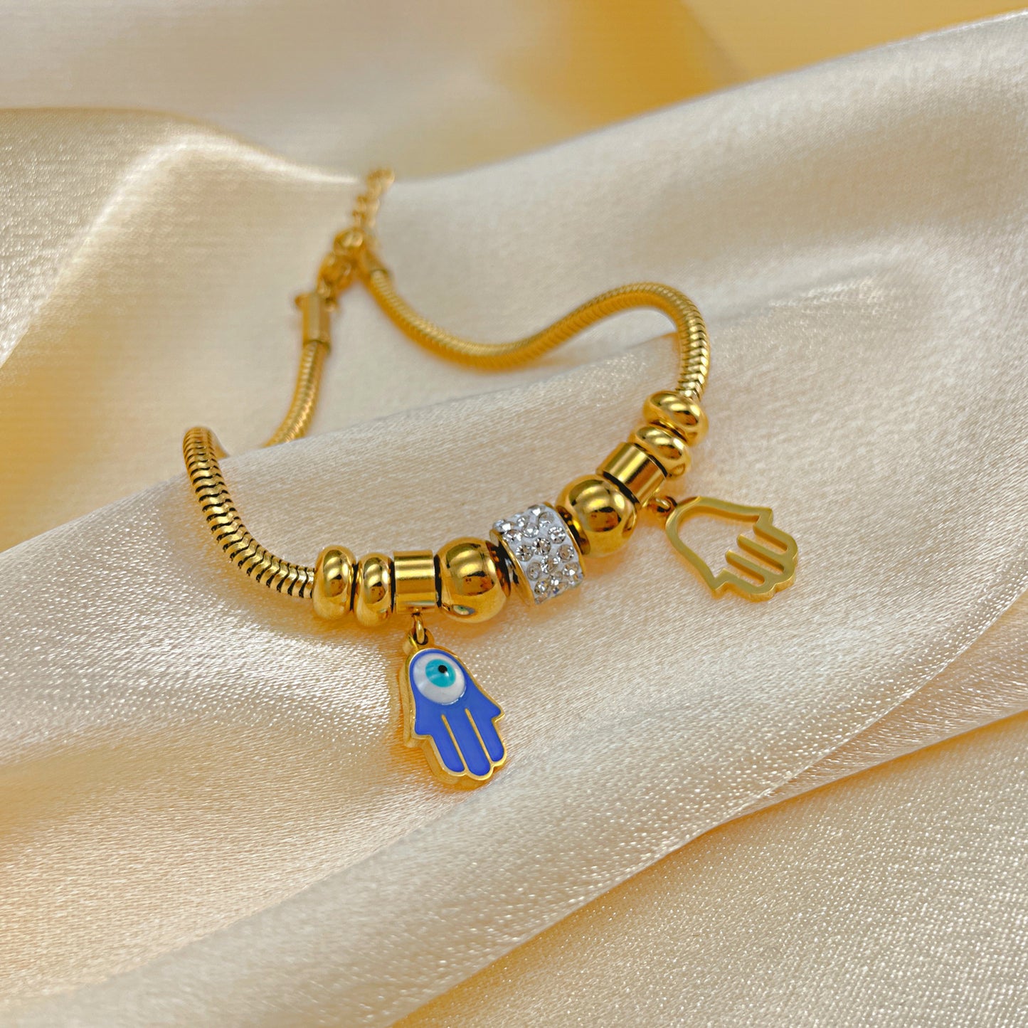 Pandora Style Beads Bracelet Gift for Her