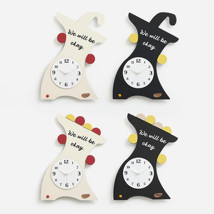 Creative Style Wall Décor Silent Clock – Unique & Modern Design