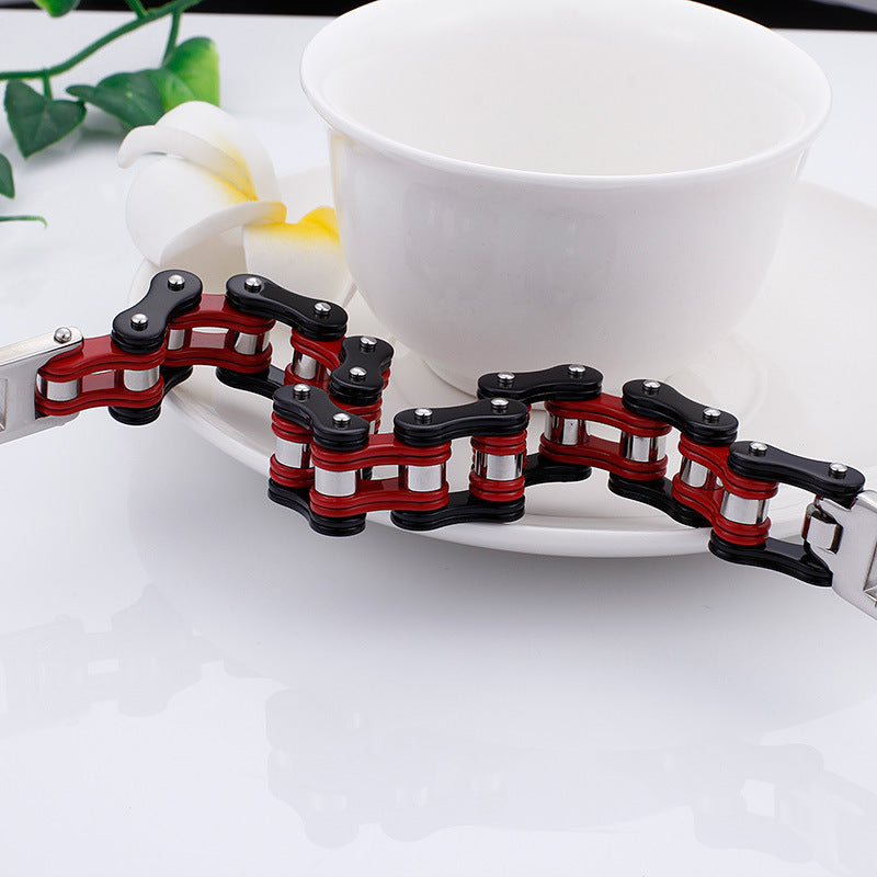 Custom Hiphop Fashion Mens Bracelet 22cm