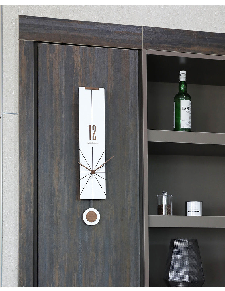 Modern Decorative Pendulum Silent Wall Clock