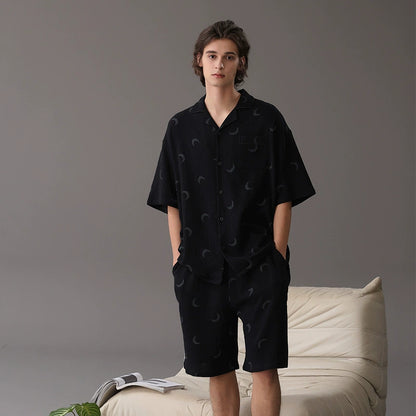 Gullei™ Minimalist Pajamas Set Short-Sleeve Premium Cotton