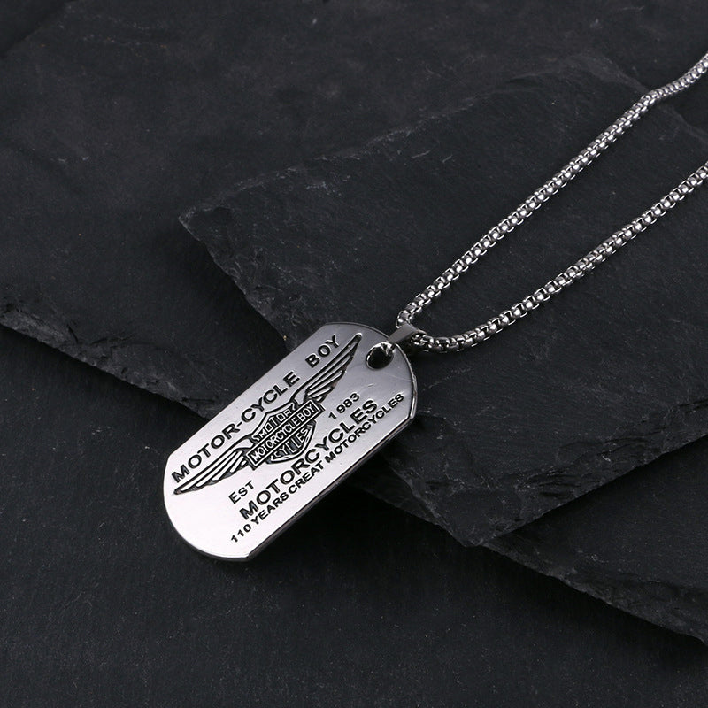 Thick Chain Mens Necklace for Motorcyclists