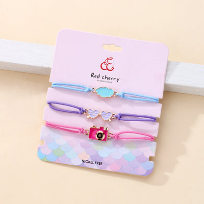 Cute Friendship Bracelets Gift Set for 3