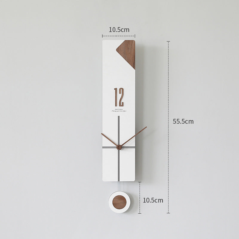 Modern Decorative Pendulum Silent Wall Clock