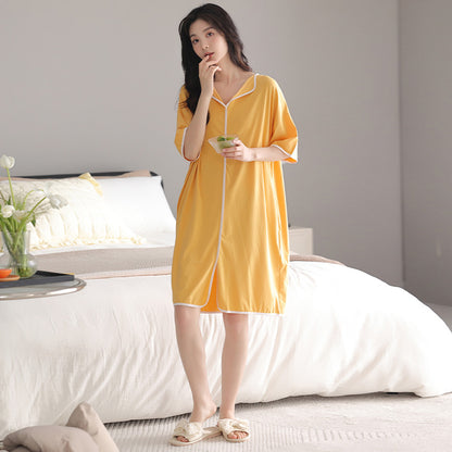 Cute One-Piece Soft Pajama for Women - 100% Model