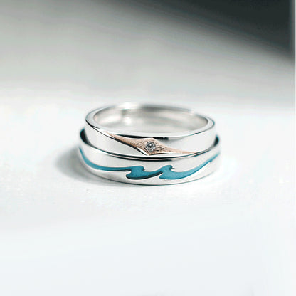 Custom Matching Wedding Rings for Him and Her