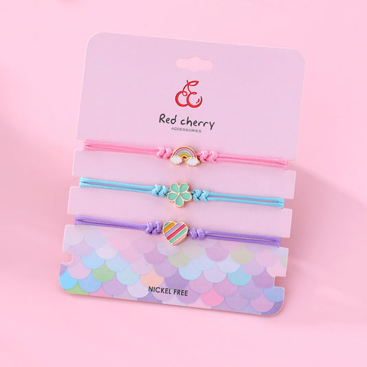 Cute Matching Friendship Bracelets Set of 3