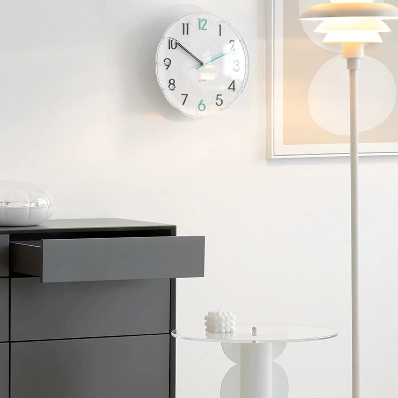 Gullei Contemporary Silent Wall Clock - Eco-Friendly, Artistic Design