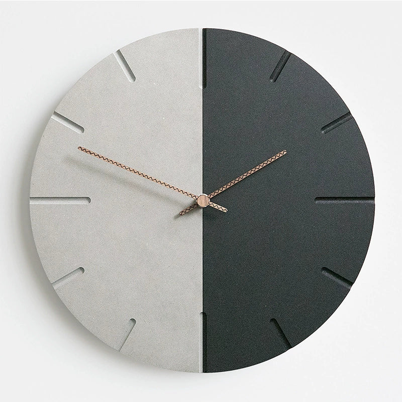 Gullei Silent Wall Clock - Minimalist Design, Eco-Friendly Materials