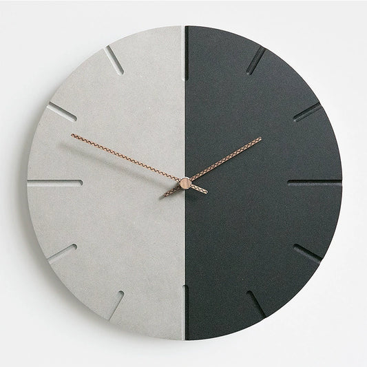 Gullei Silent Wall Clock - Minimalist Design, Eco-Friendly Materials