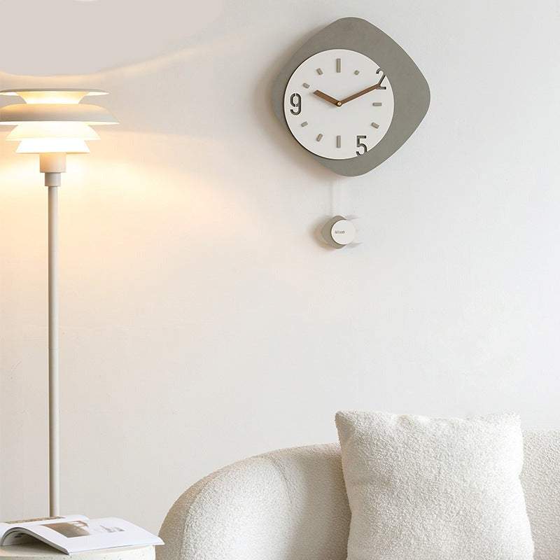 Modern Style Pendulum Wall Décor Clock