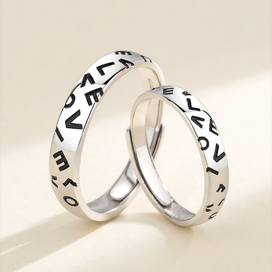 Love Matching Wedding Rings for Couples Gullei.com