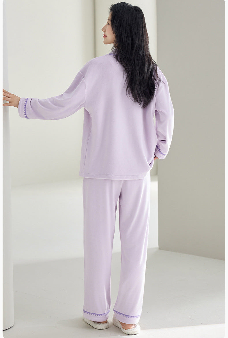 Premium Plush Pajamas for Women | Gullei Relaxed Loungewear Set