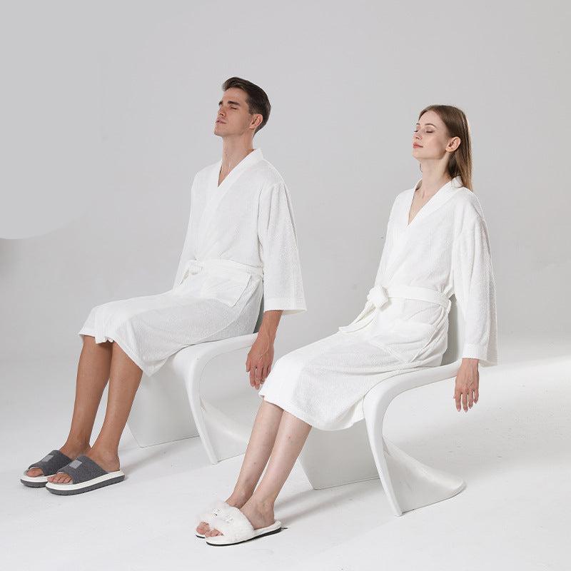 Couple's Matching Long Bathrobe Set for 2