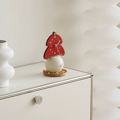 Christmas Tree Silent Wall Clock – Eco-Friendly, Artistic Design