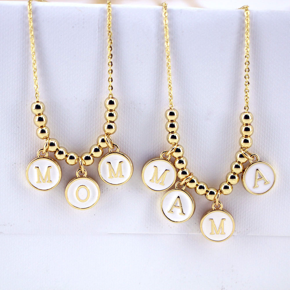 Hanging Charms Necklace Gift for Mom