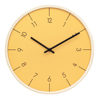 Minimalist Silent Wall Clock – 12" (Non-Ticking)
