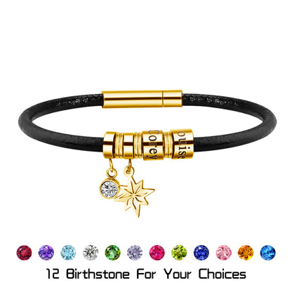 Personalized Birthstone Family Bracelet