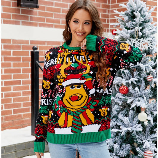 Ladies Xmas Sweatshirt Christmas Sweater