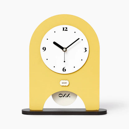 Kids Squid Silent Wall Clock – Pendulum or Table (Non-Ticking)