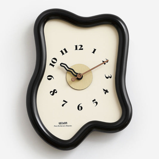 Modern Irregular Wall Clock - Unique Living Room Decor