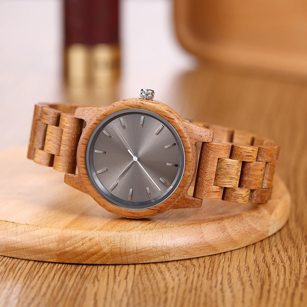 Wooden Couple Watches Gift Set for Two