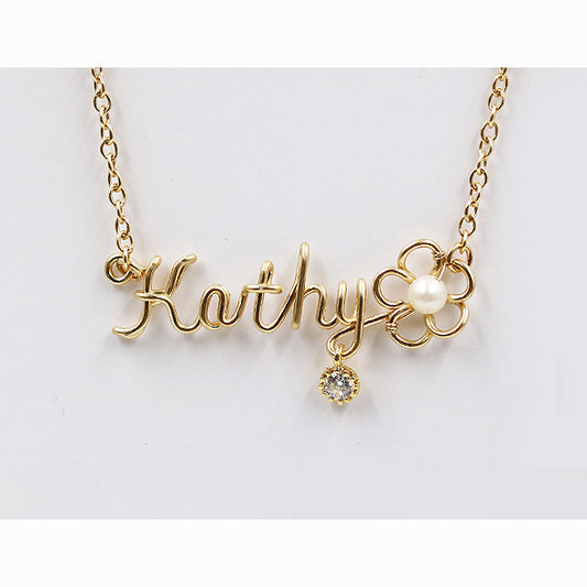 Handwriting Name Necklace Gift for Her