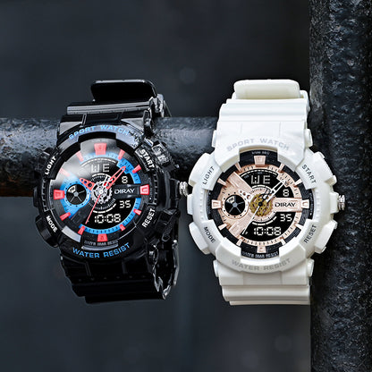 Matching Luminous Multifunctional Sports Watch Set