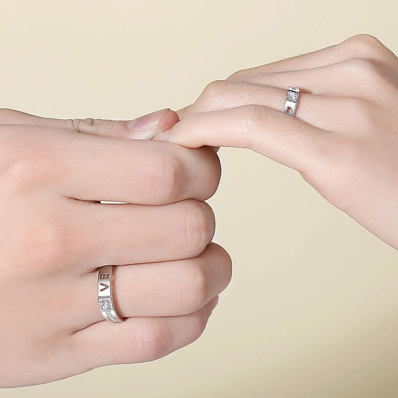 Minimalist Wedding Rings Set for Men and Women – Gullei