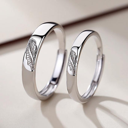 Matching His and Her Promise Rings Set for 2