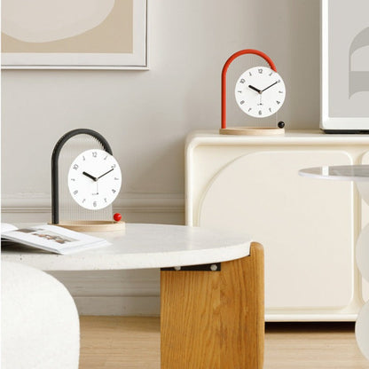 Modern Decorative Table Clock (Silent, Minimalist Design)