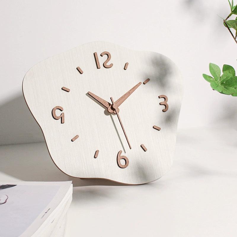 Irregular Clock Design Gullei Irregular Shaped Beautiful Pendulum Analog Clock for Livingroom ...