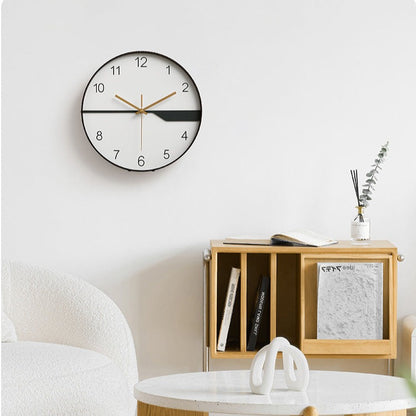 Circular Minimalist Analog Silent Wall Clock