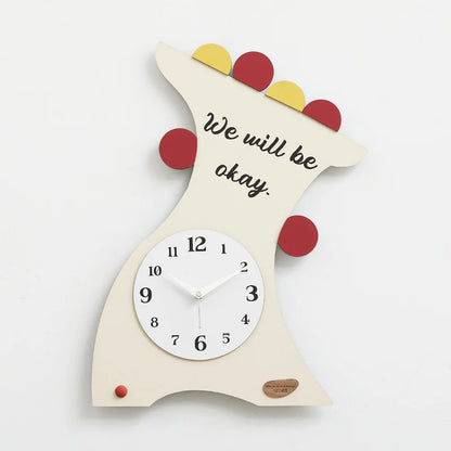 Creative Style Wall Décor Silent Clock – Unique & Modern Design