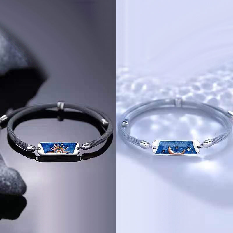 Sun Moon Promise Bracelets for Him and Her