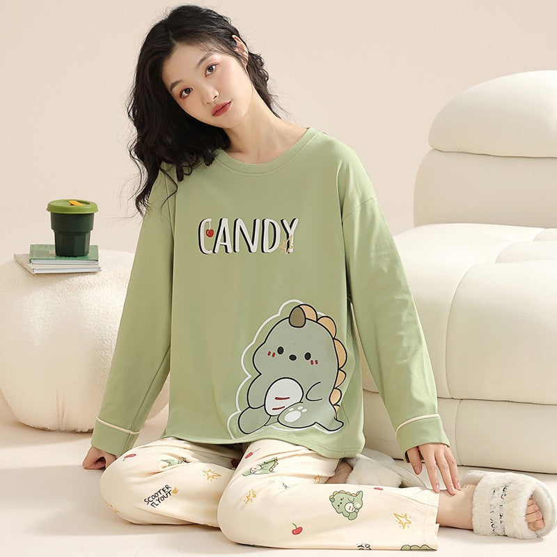 Women Cute Loungewear Pjs Set