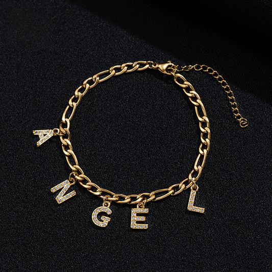 Custom Anklet with Initials