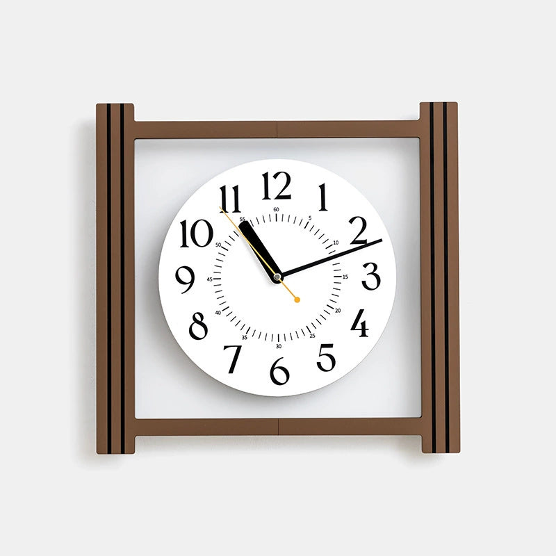 Gullei Artistic Minimalist Silent Wall Clock - Eco-Friendly Design