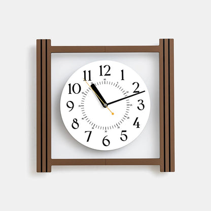 Gullei Artistic Minimalist Silent Wall Clock - Eco-Friendly Design
