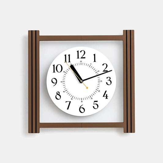 Gullei Artistic Minimalist Silent Wall Clock - Eco-Friendly Design