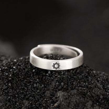 Sun and Moon Marriage Rings for Guys and Girls