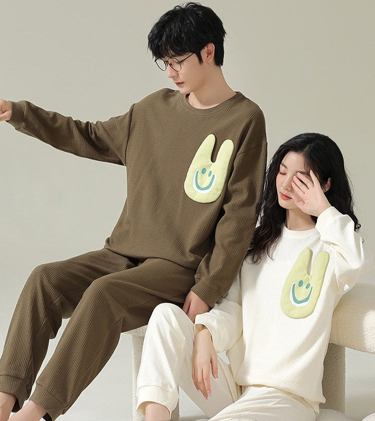 Matching His and Hers Pyjamas Set 100% Cotton